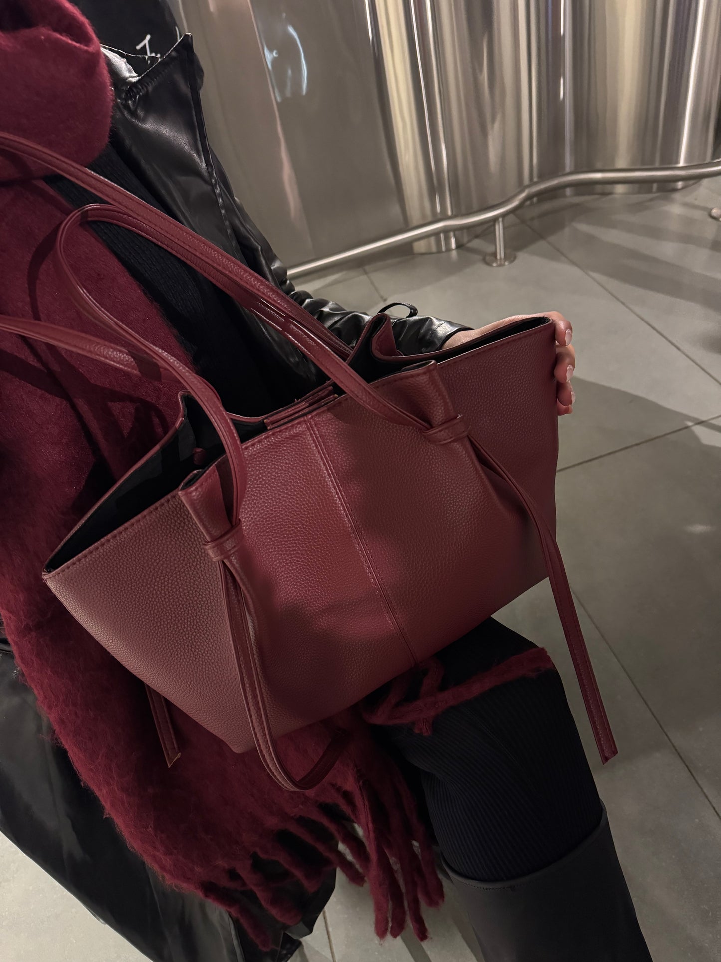 Carry-All burgandy